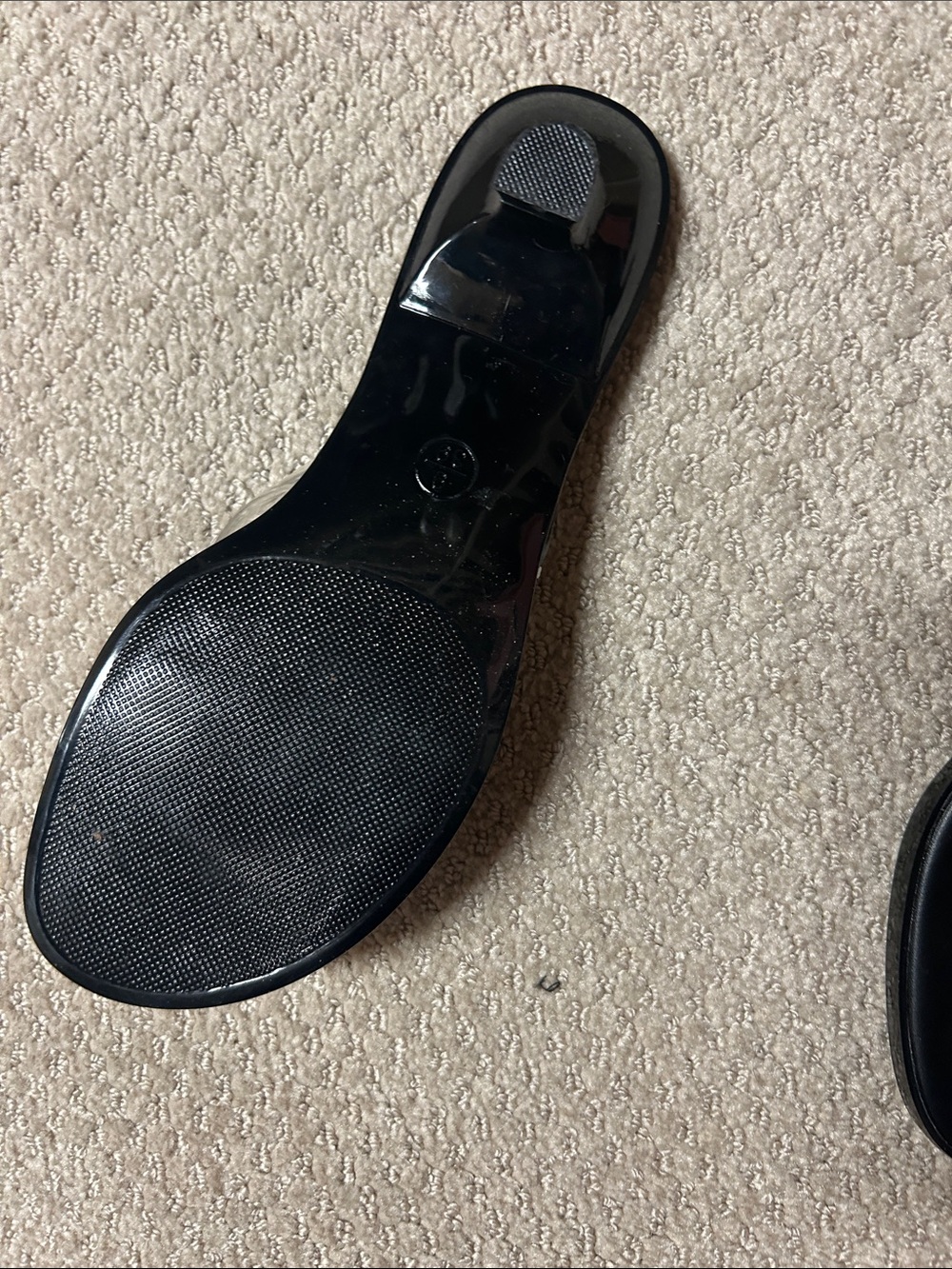 Jeffrey Campbell Black Sandals with Clear Straps - Picture 3 of 3